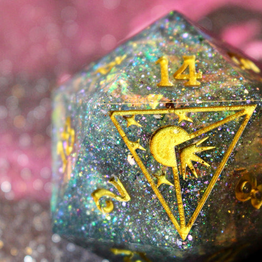 Glittering Chaos Logo Giant 50mm D20