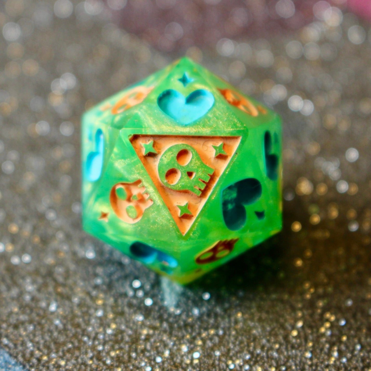 Green Ooze Death Save D20