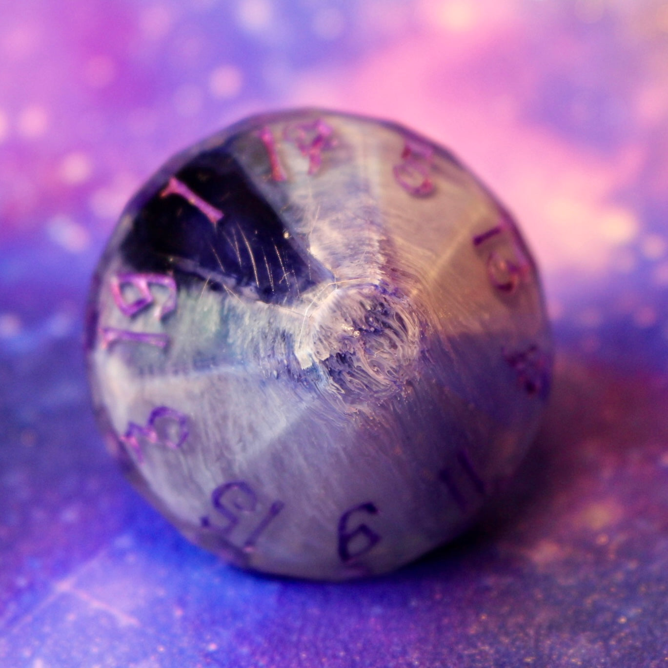 Purple Petri Giant Coffin 50mm D20