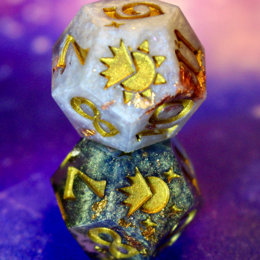 Forest Frost Night and Day Duality D12 pair