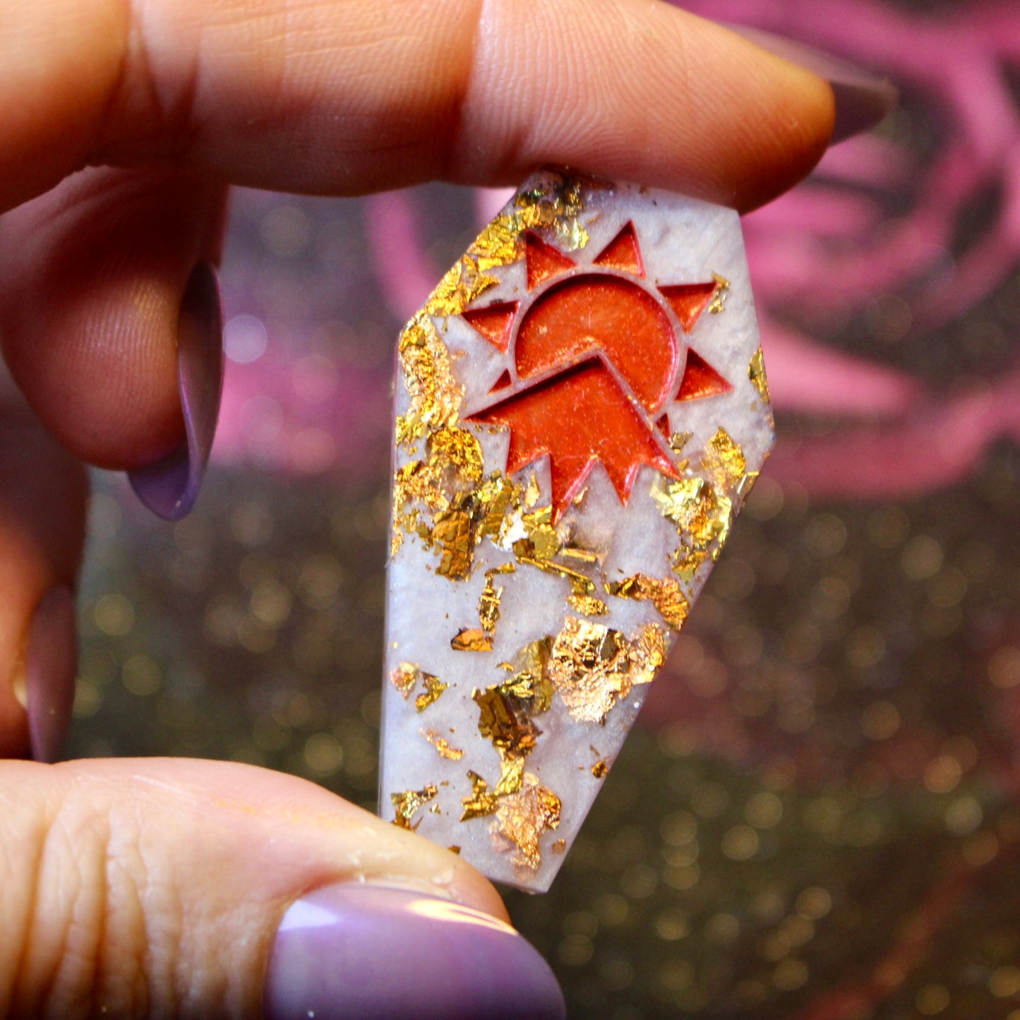 Blood & Grace - Coffin 8 Piece Dice Set