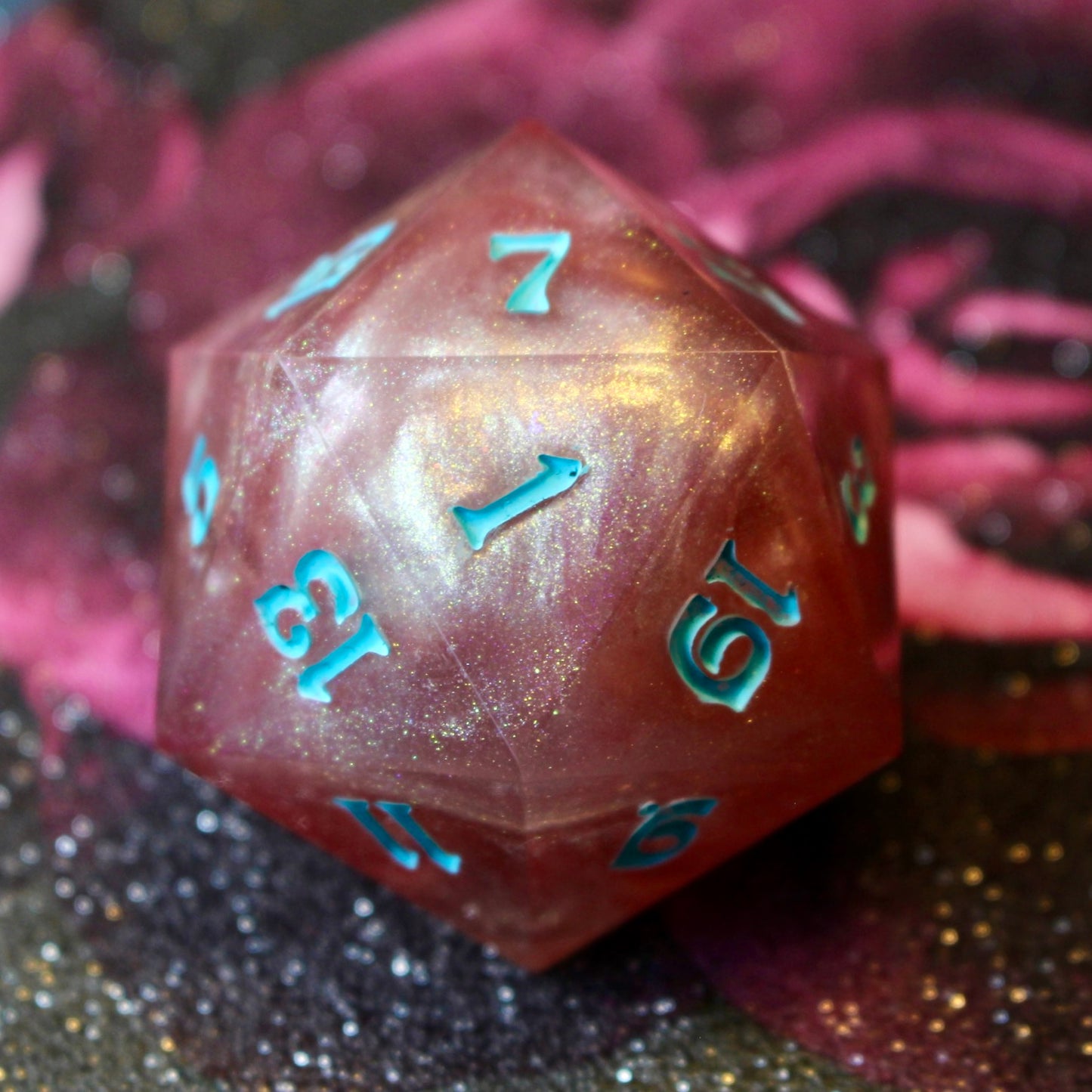 Pink Petals Logo Giant 50mm D20