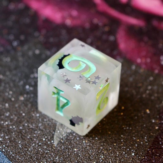 Bats! Oversized Numbered D6