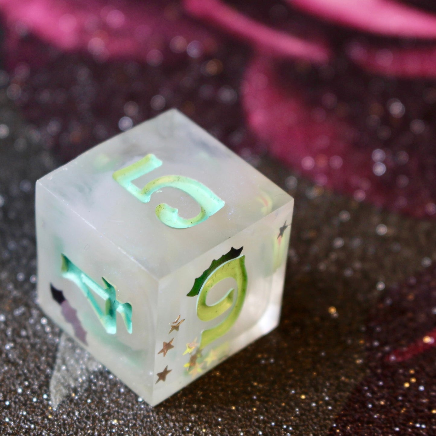 Bats! Oversized Numbered D6