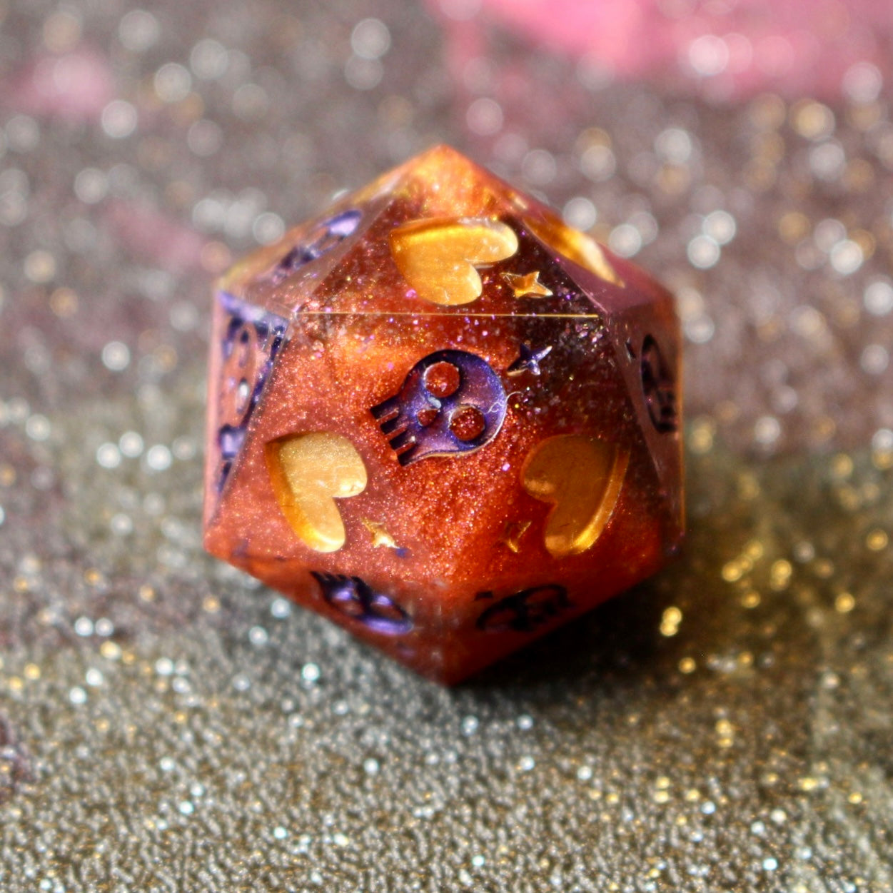 Fiery Hells Death Save D20