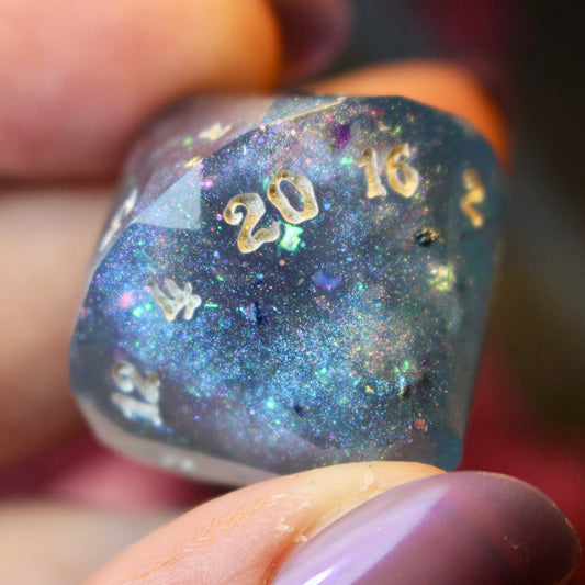 Ghostly Waters - Coffin 8 Piece Dice Set