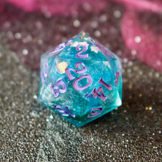 Sea of Stars - 7 Piece Double Cast Dice Set