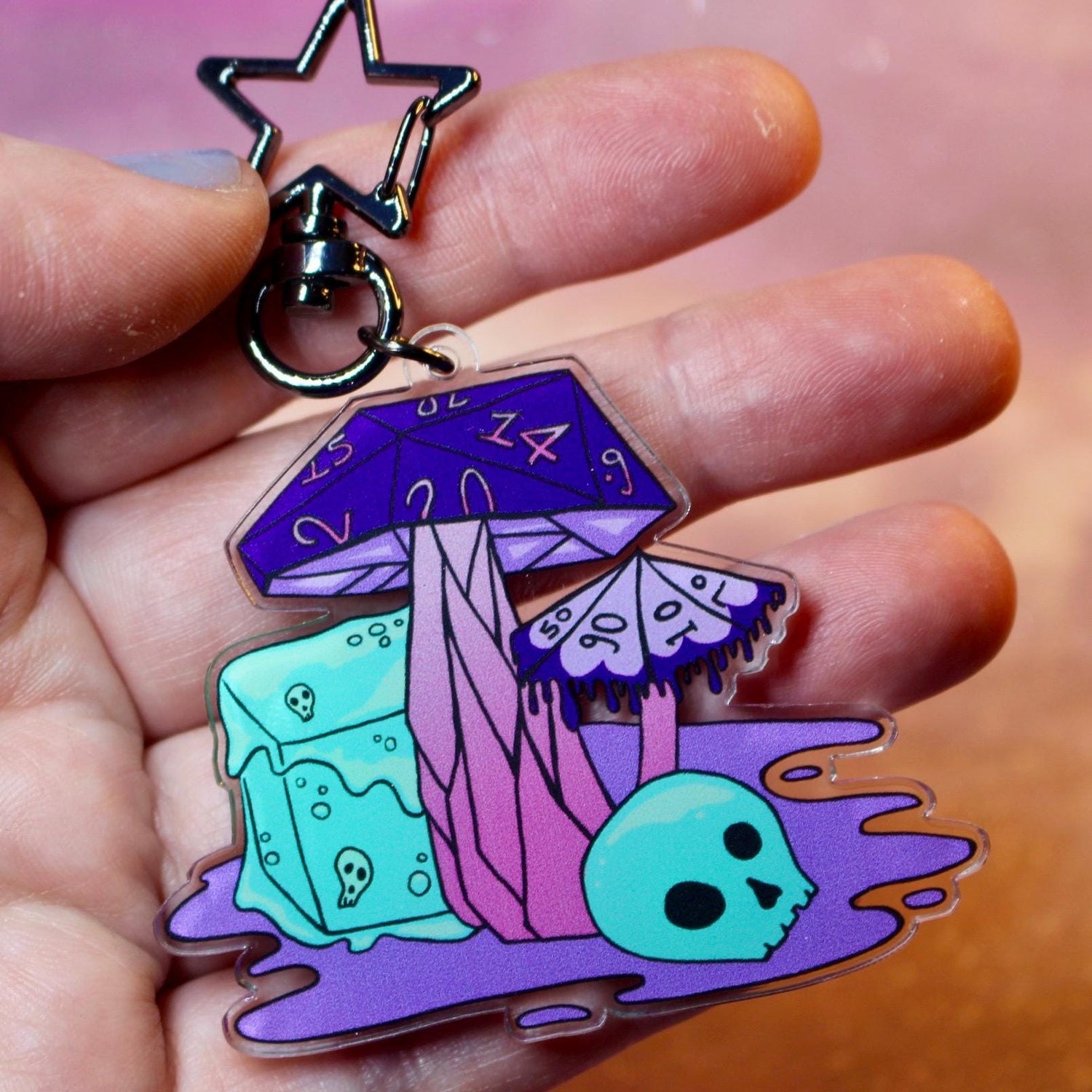 Keyrings, Pins & Phone Charms