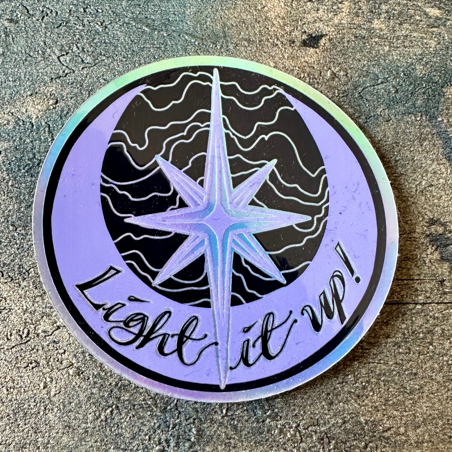 Light It Up! SJM sticker