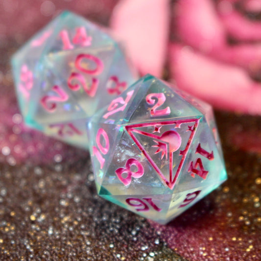 Ice Pop - 8 Piece Double Cast Dice Set