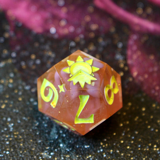 Spooky Pastels Night and Day Duality D12 pair