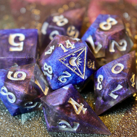 Galactic Mists- 7 Piece Dice Set