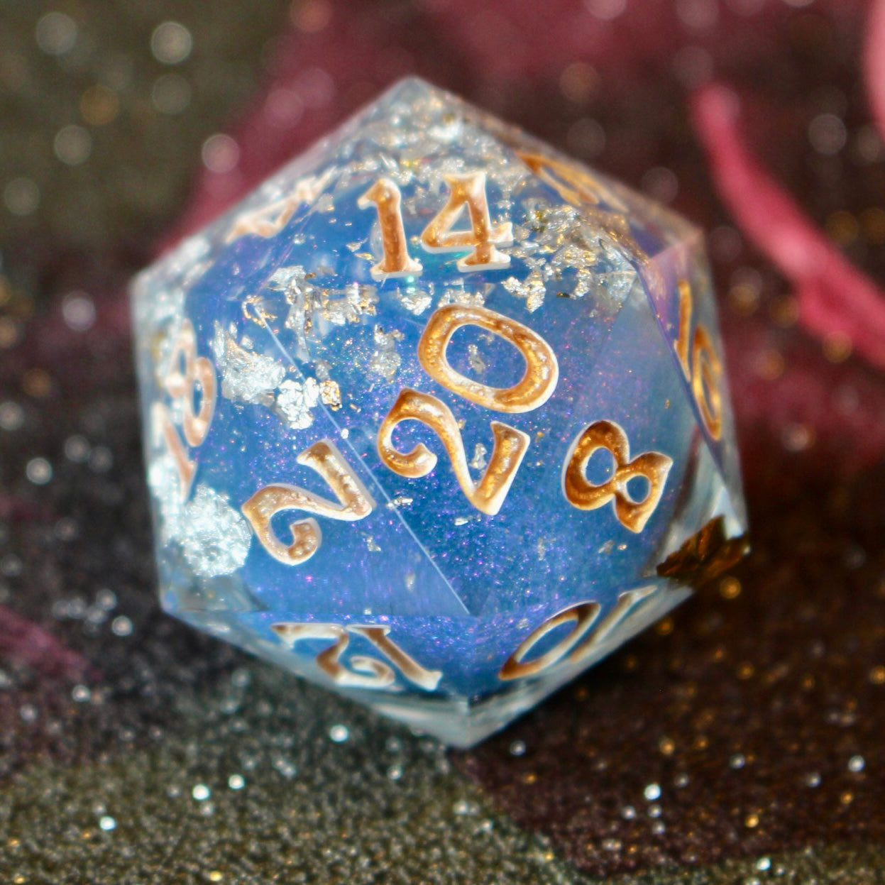 Frosted Pool Liquid Core Logo Oversized 30mm D20