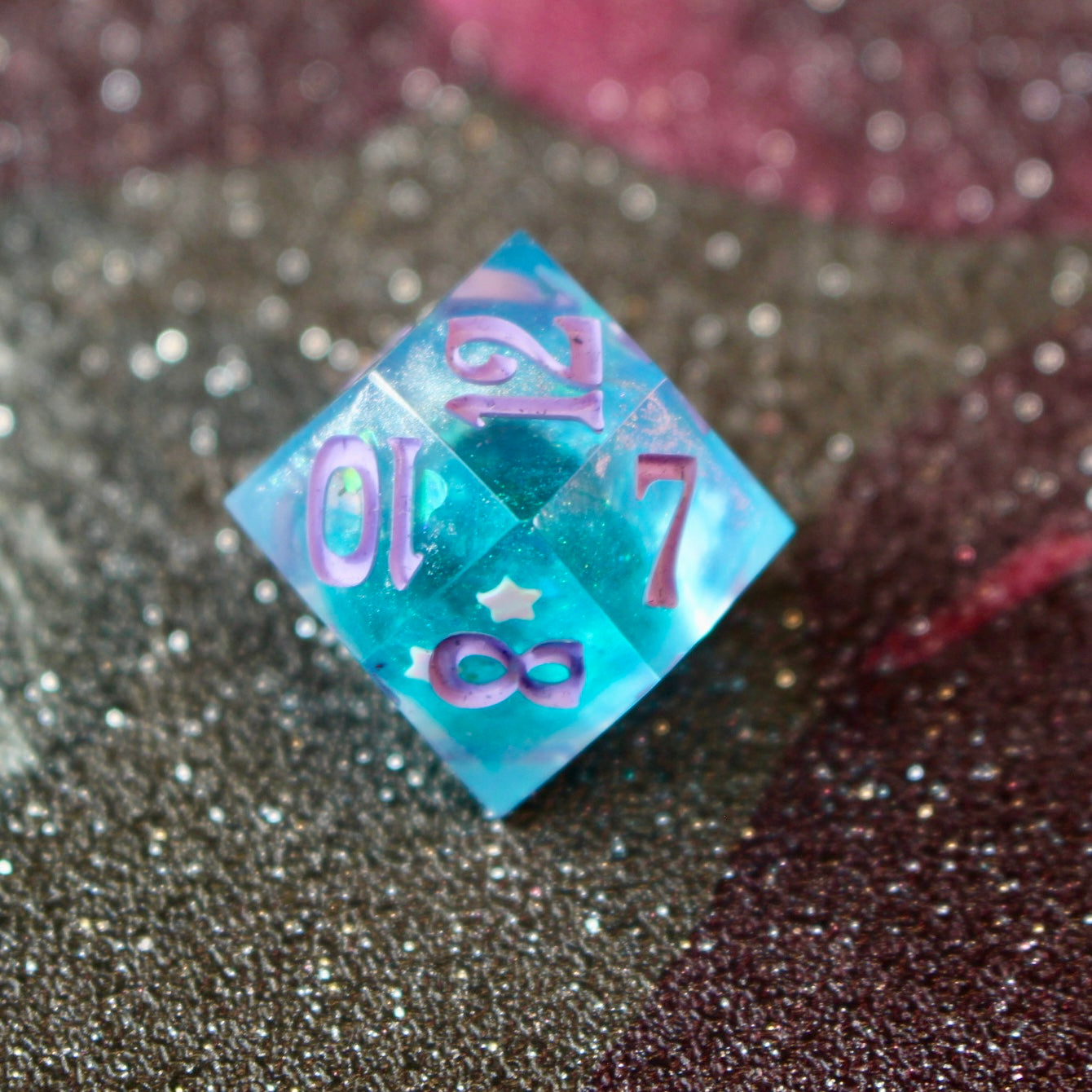 Sea of Stars - 7 Piece Double Cast Dice Set