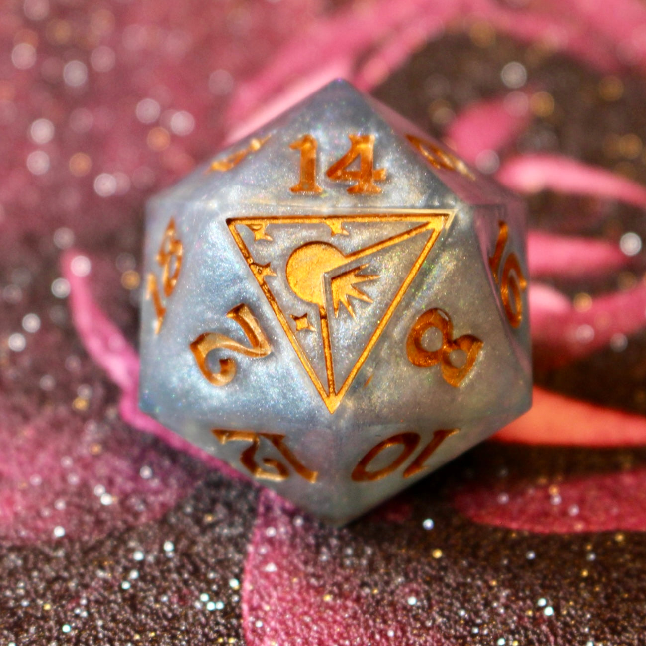 First Frost Logo Oversized 30mm D20