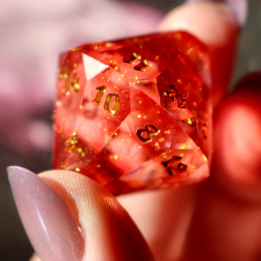 Blood and Starlight - Coffin 8 Piece Dice Set