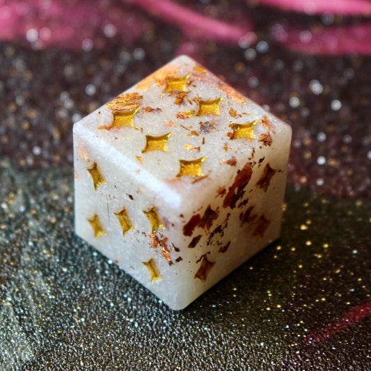 Gilded Snow Oversized Pip D6