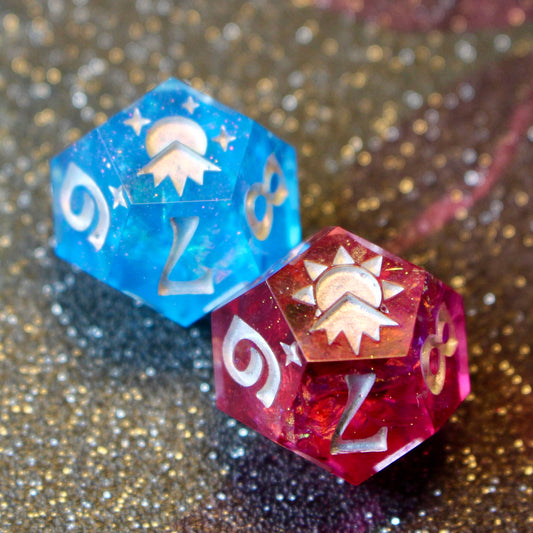 Bubblegum Night and Day Duality D12 pair