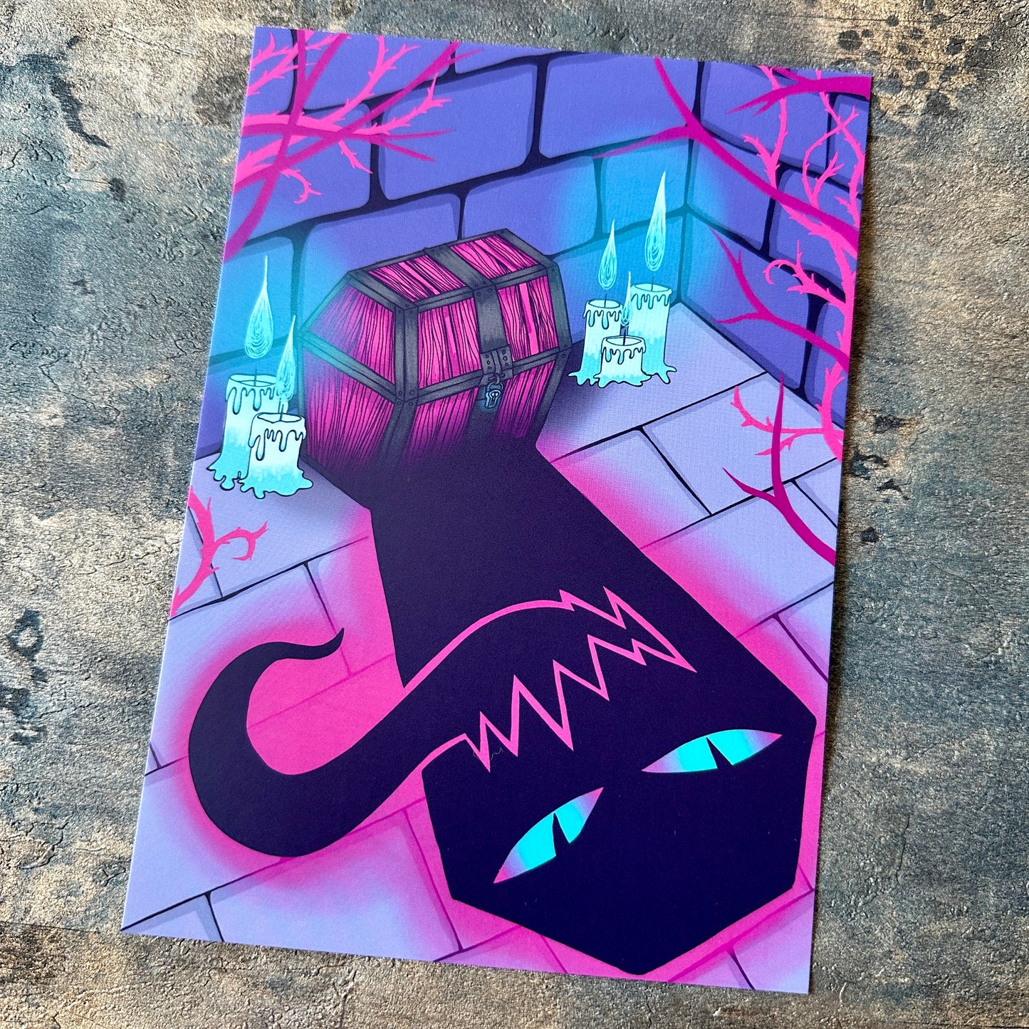 Shadow of a Mimic A5 Art Print