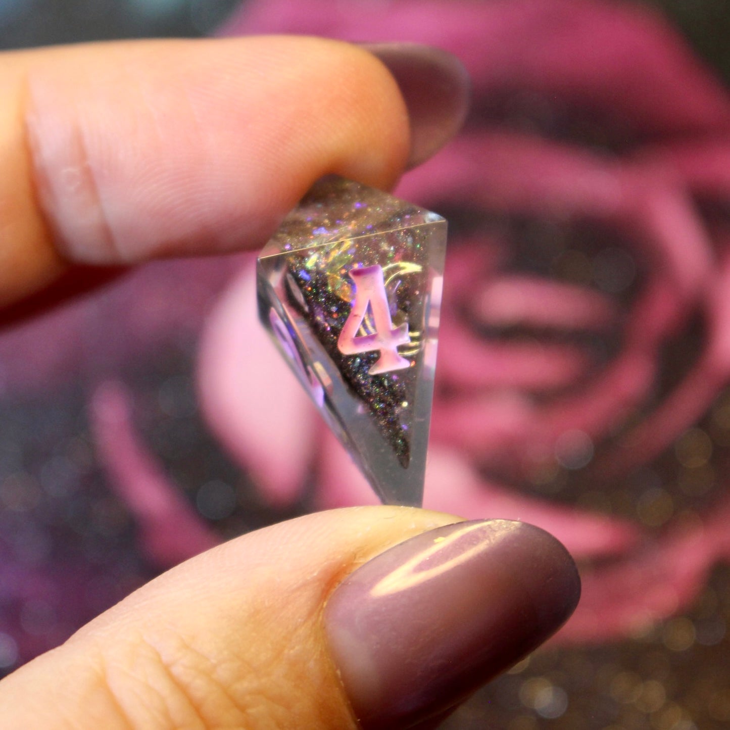 Celestial Chaos - 8 Piece Double Cast Dice Set