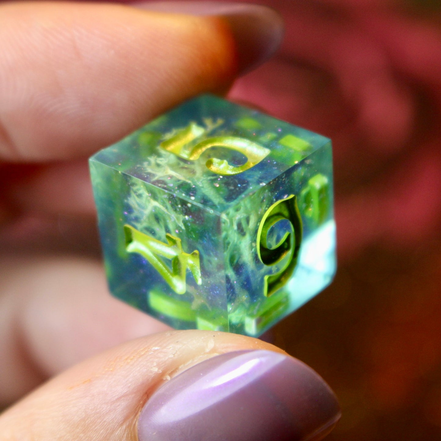 Mystic Swamp - 7 Piece Dice Set