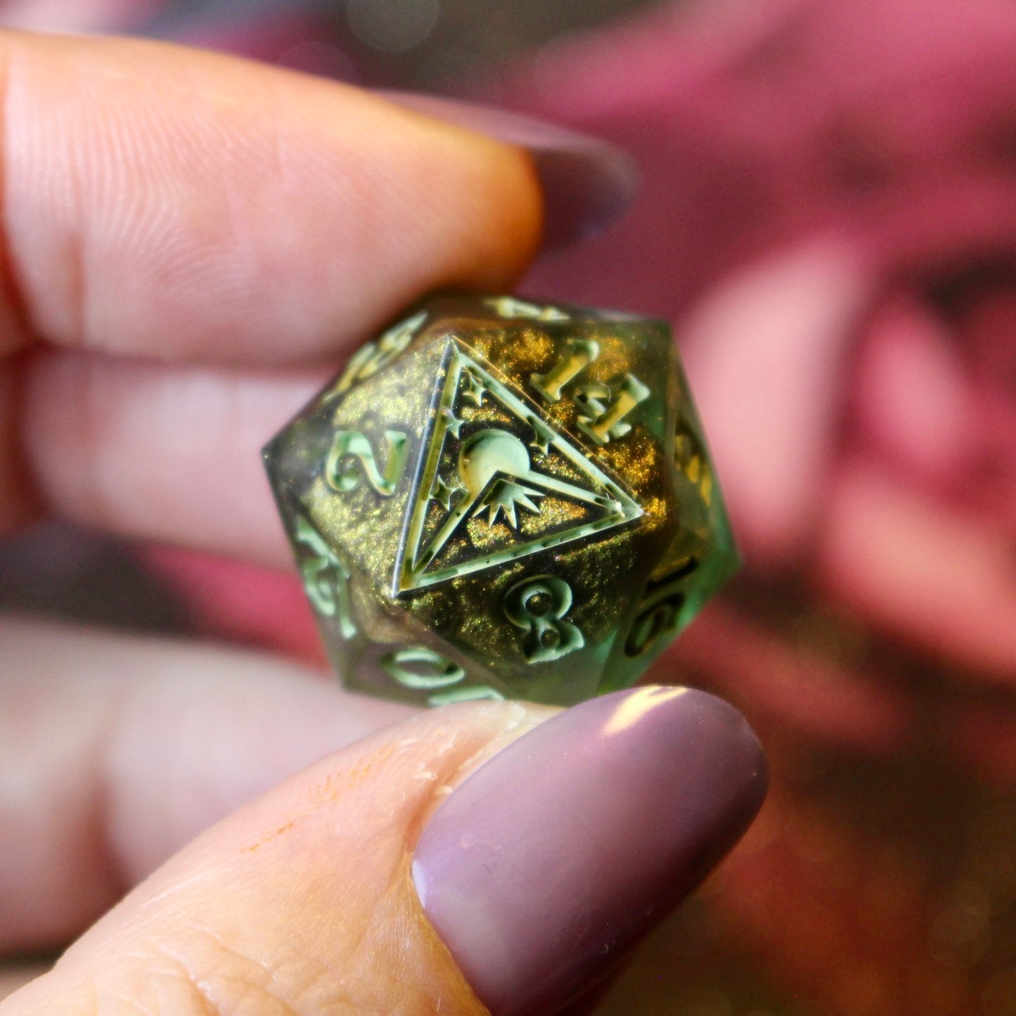 Swamp Thing - 7 Piece Dice Set