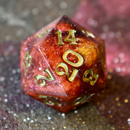 Fiery Galaxy Oversized 30mm D20