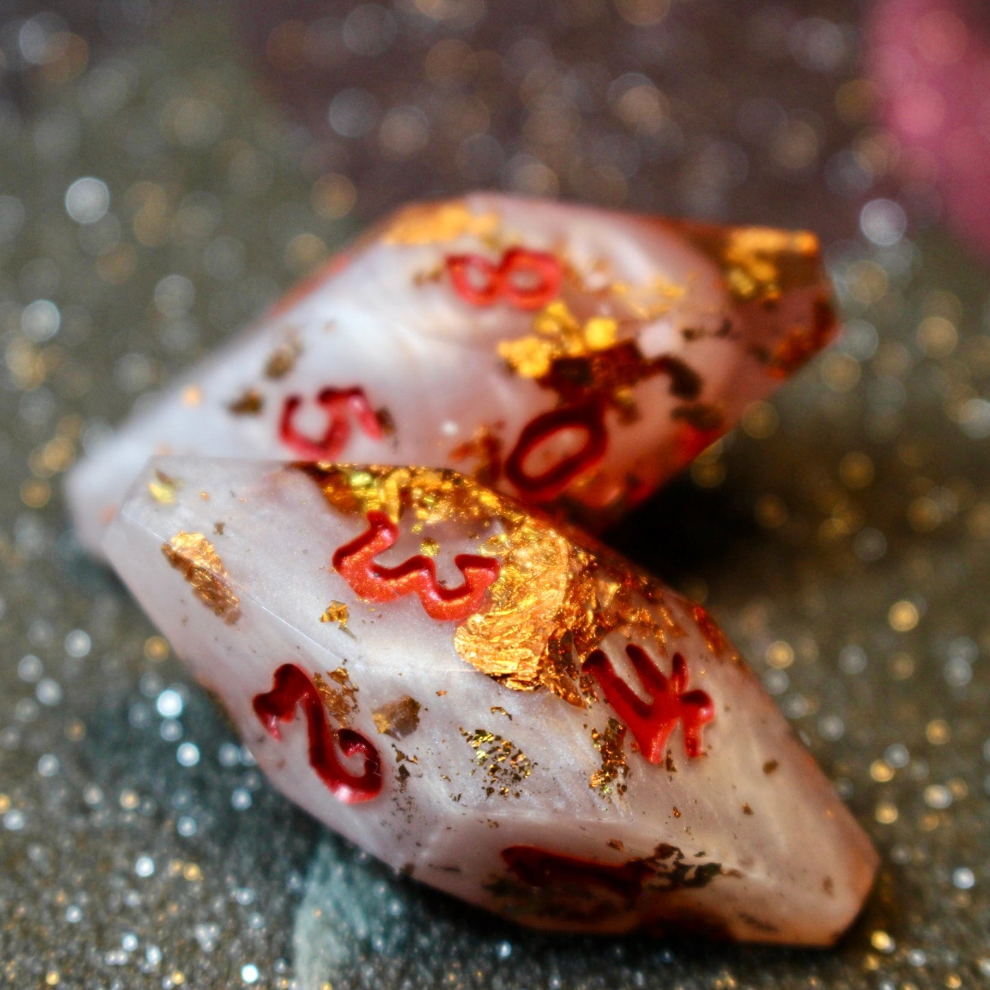 Blood & Grace - Coffin 8 Piece Dice Set