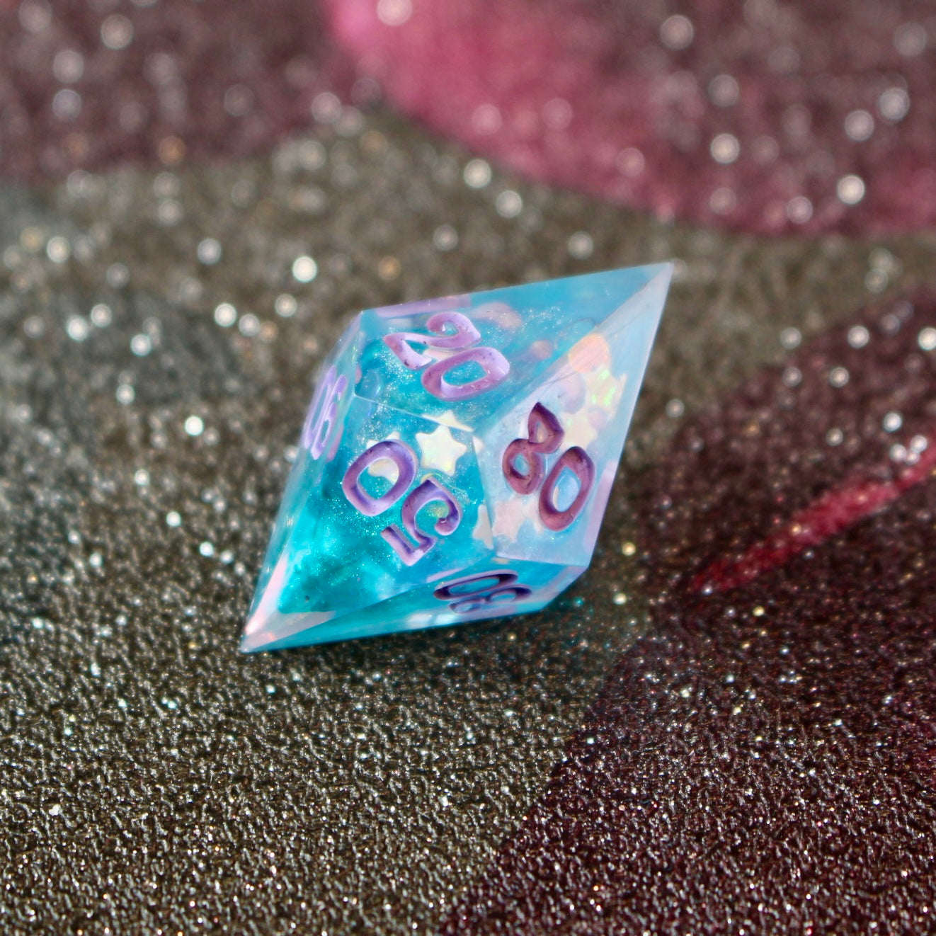 Sea of Stars - 7 Piece Double Cast Dice Set