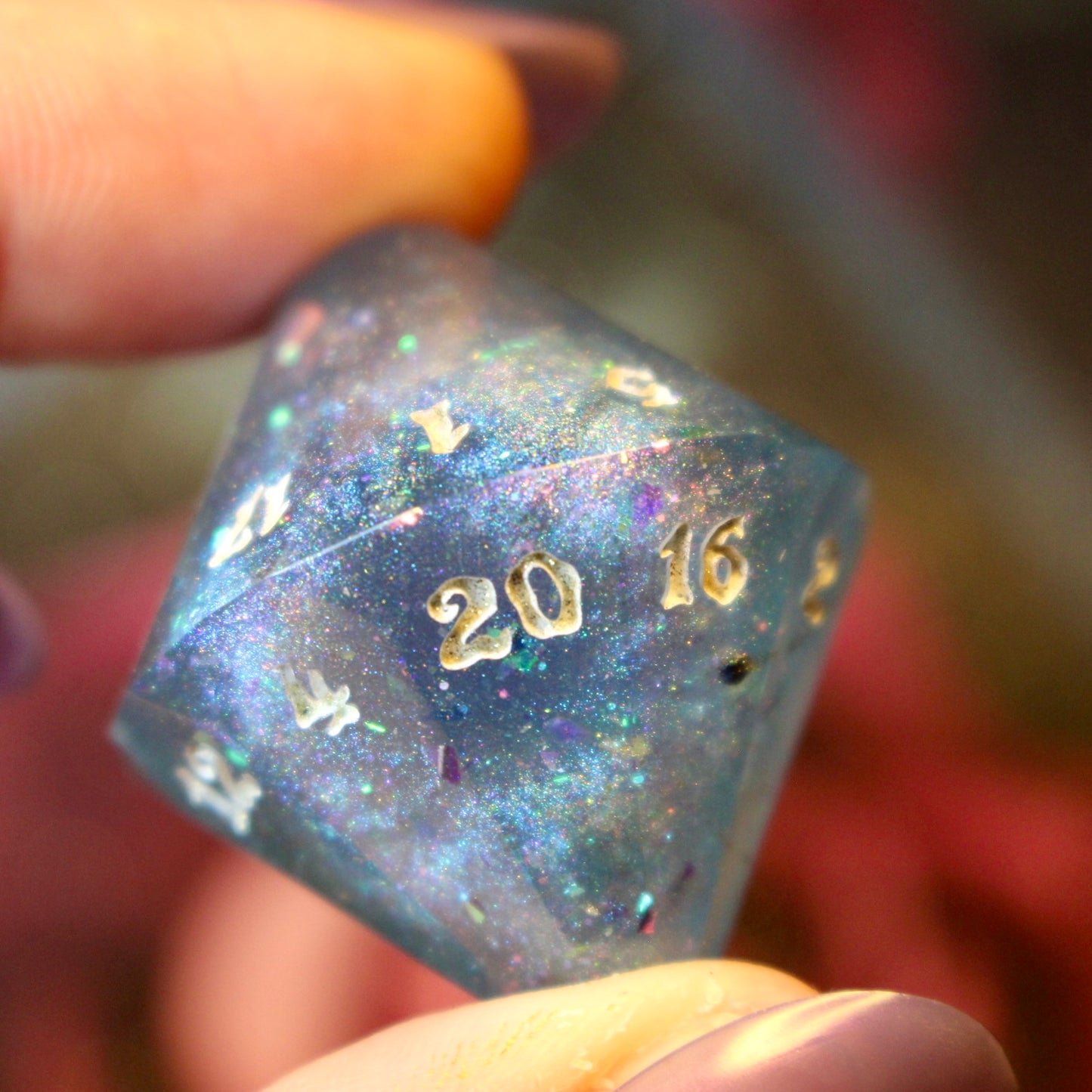 Ghostly Waters - Coffin 8 Piece Dice Set