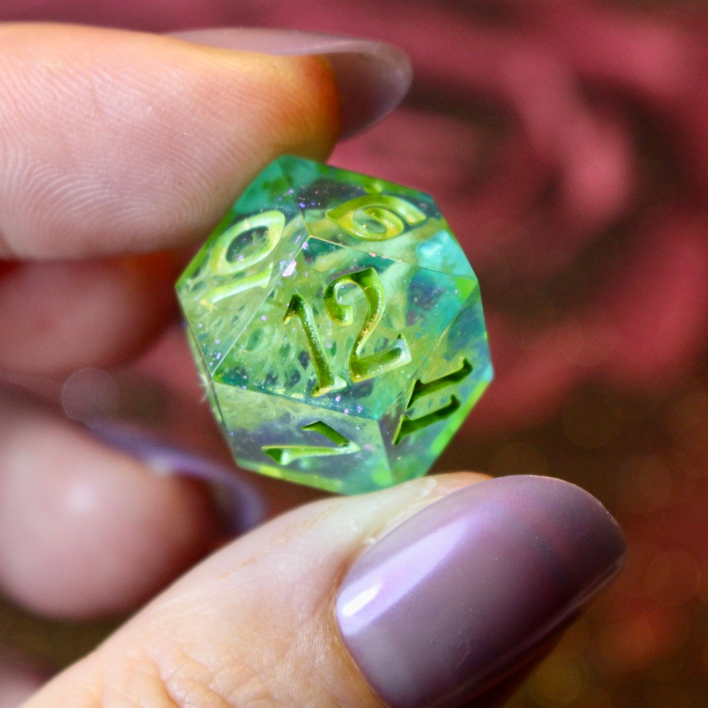 Mystic Swamp - 7 Piece Dice Set