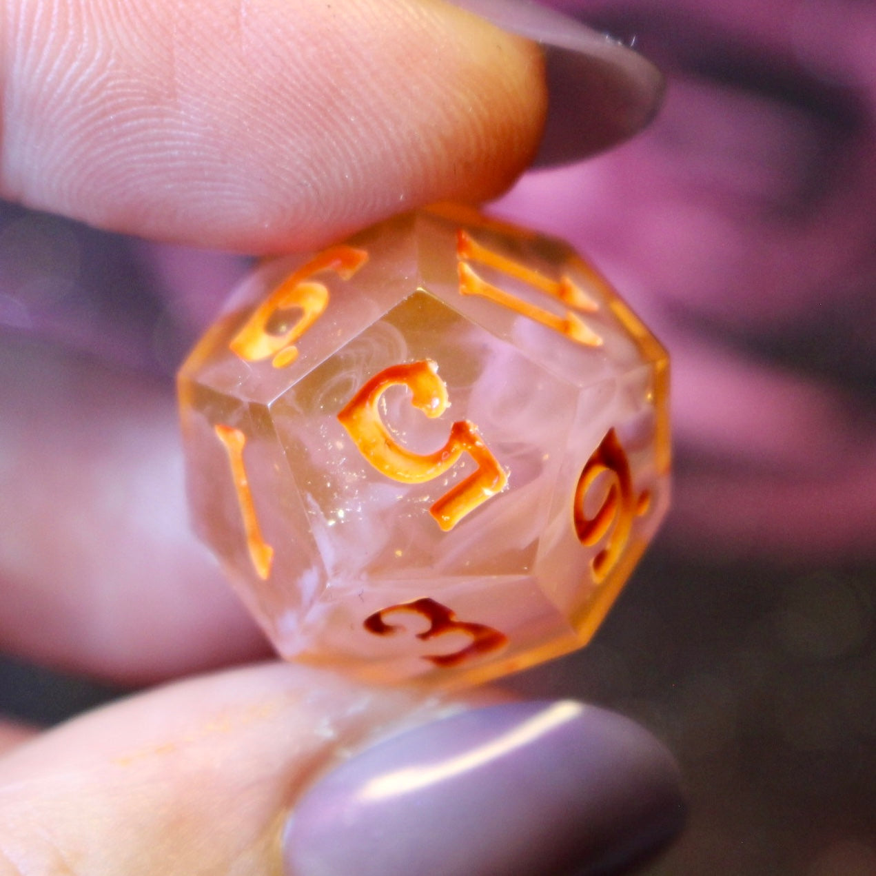 Tangerine Dream - 7 Piece Dice Set