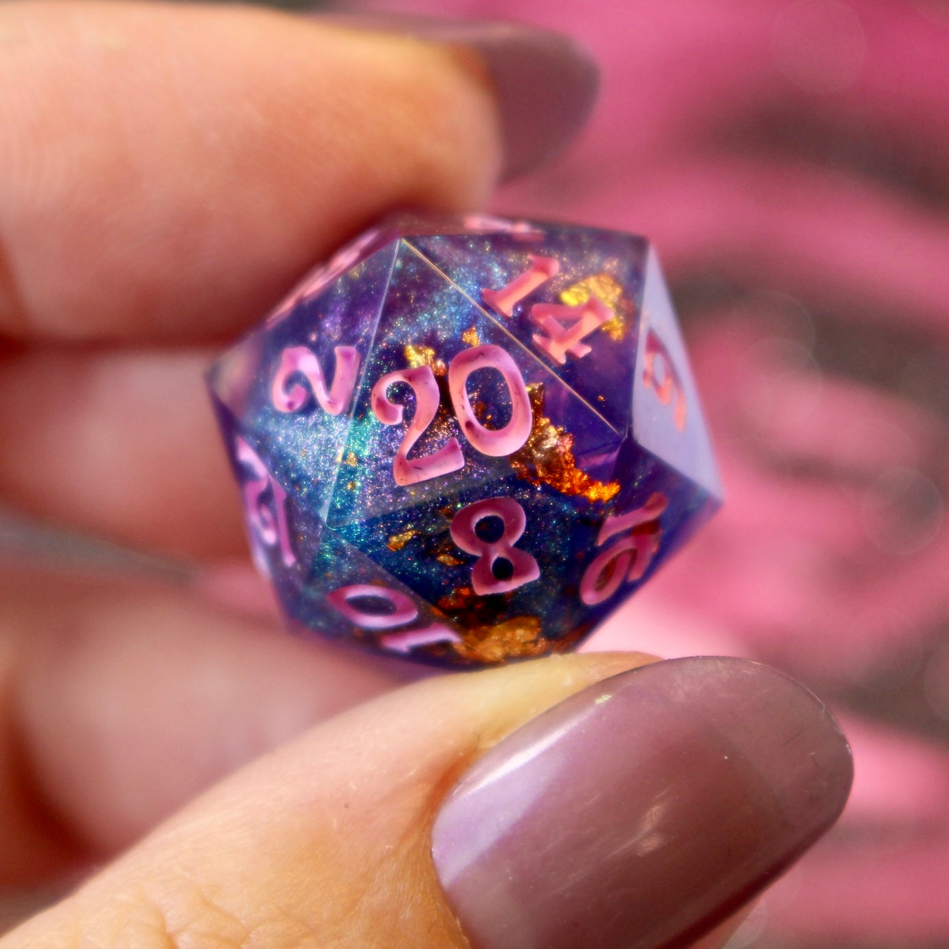 Astral Treasures - 7 Piece Double Cast Dice Set