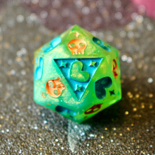 Green Ooze Death Save D20