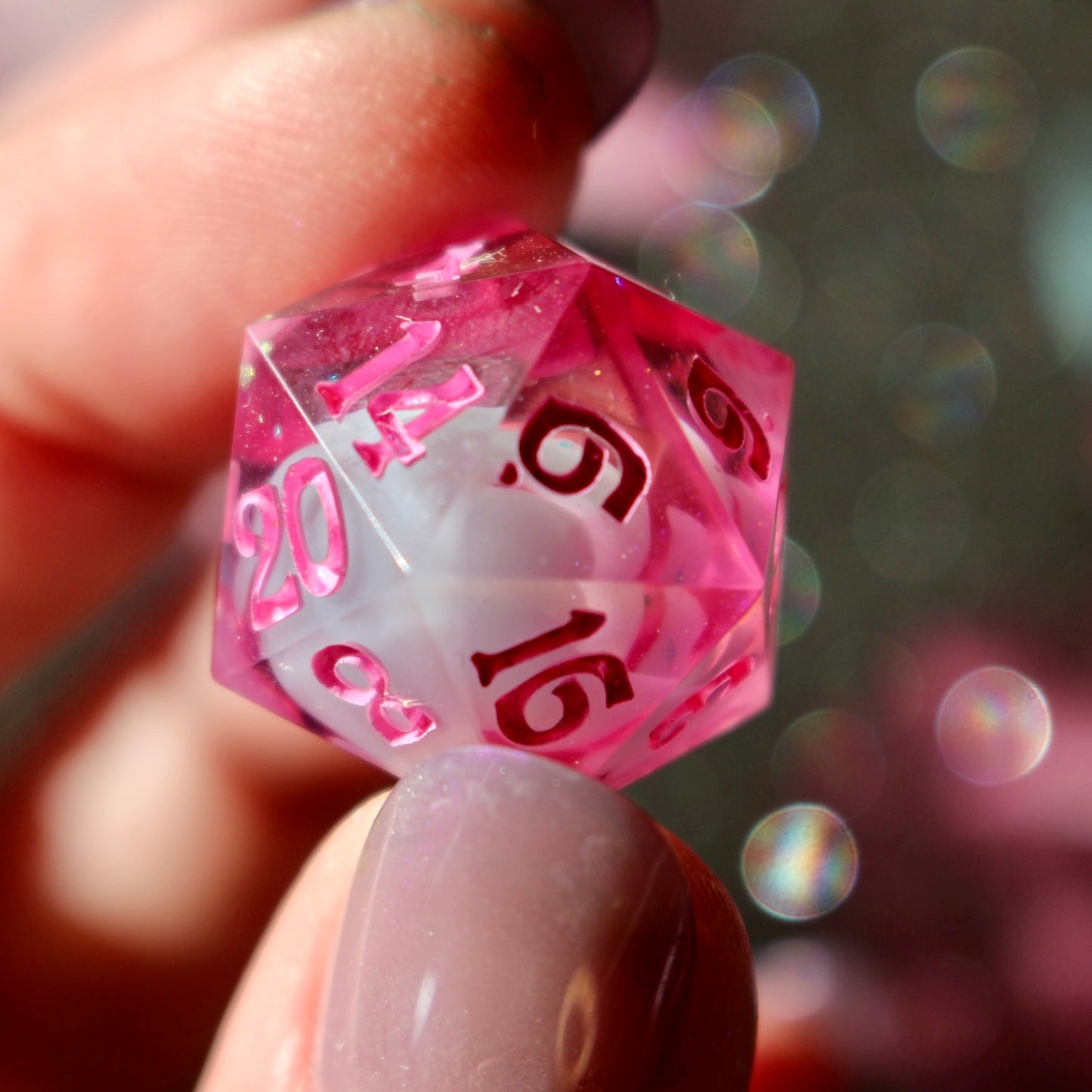 Spooky Bubblegum - 9 Piece Dice Set