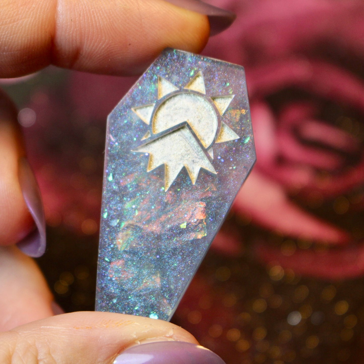 Ghostly Waters - Coffin 8 Piece Dice Set