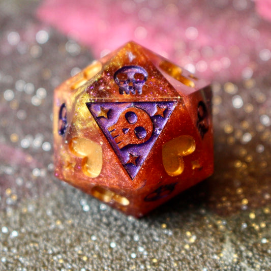 Fiery Hells Death Save D20