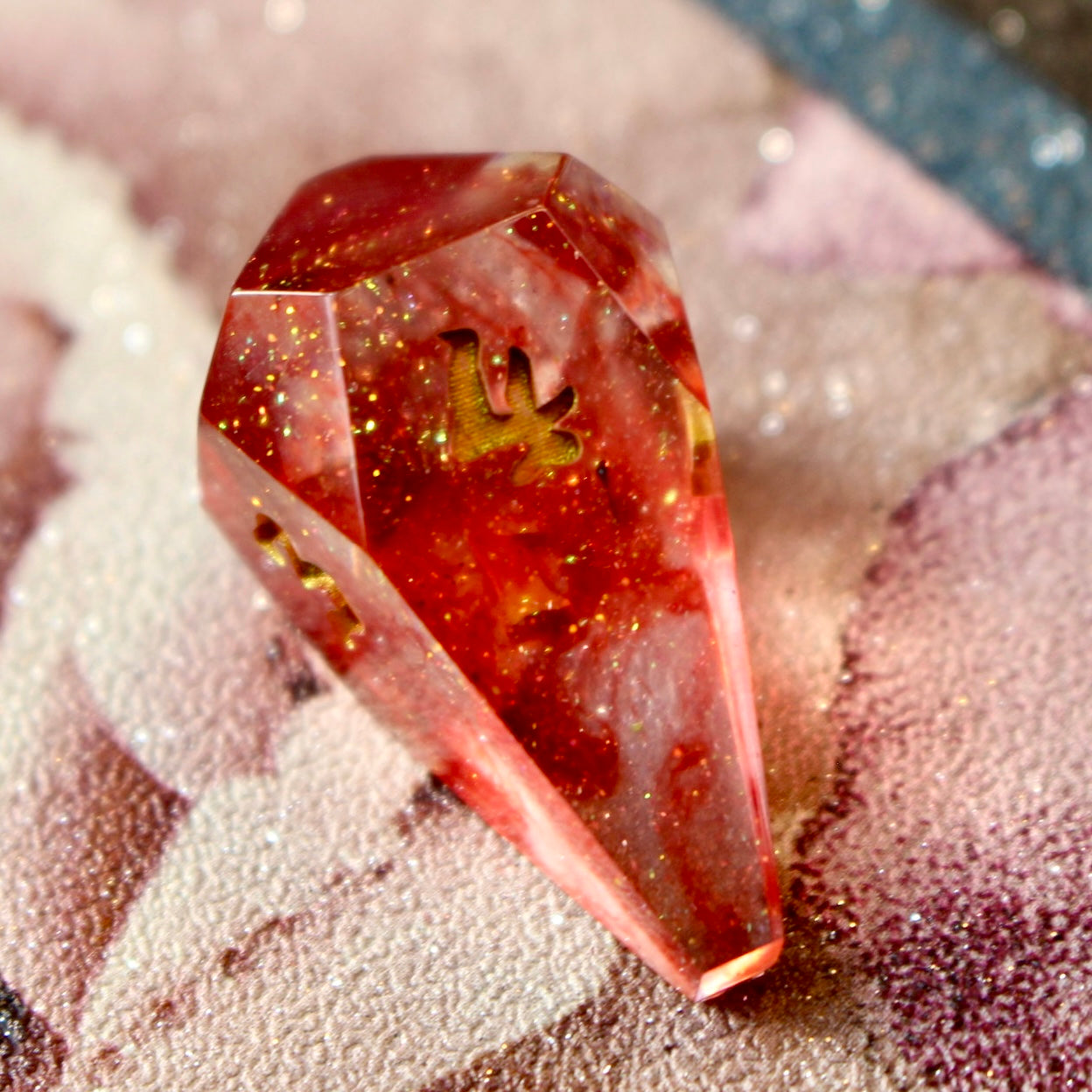 Blood and Starlight - Coffin 8 Piece Dice Set