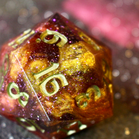Fiery Galaxy Oversized 30mm D20