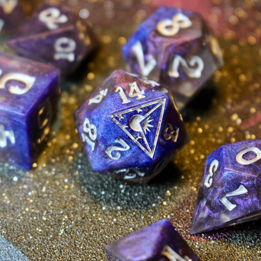 Galactic Mists- 7 Piece Dice Set