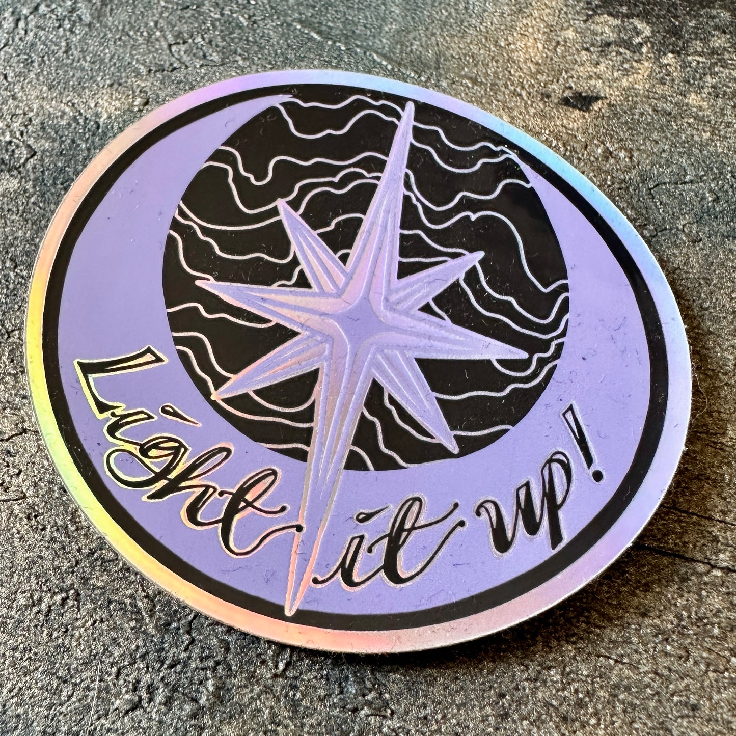 Light It Up! SJM sticker