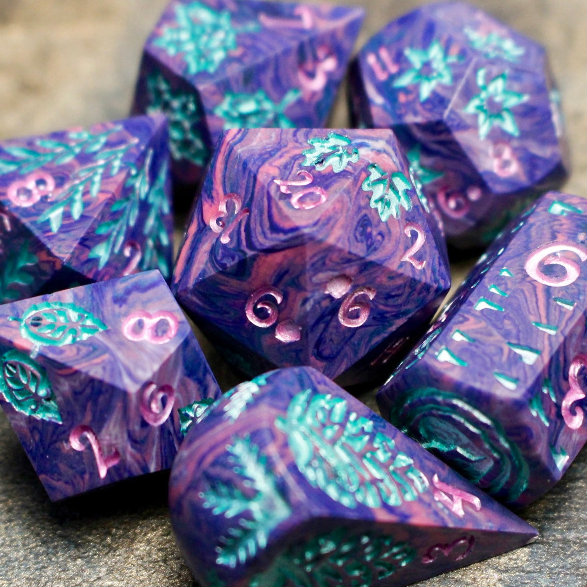 Underdark - Intricate 7 Piece Jesmonite Set