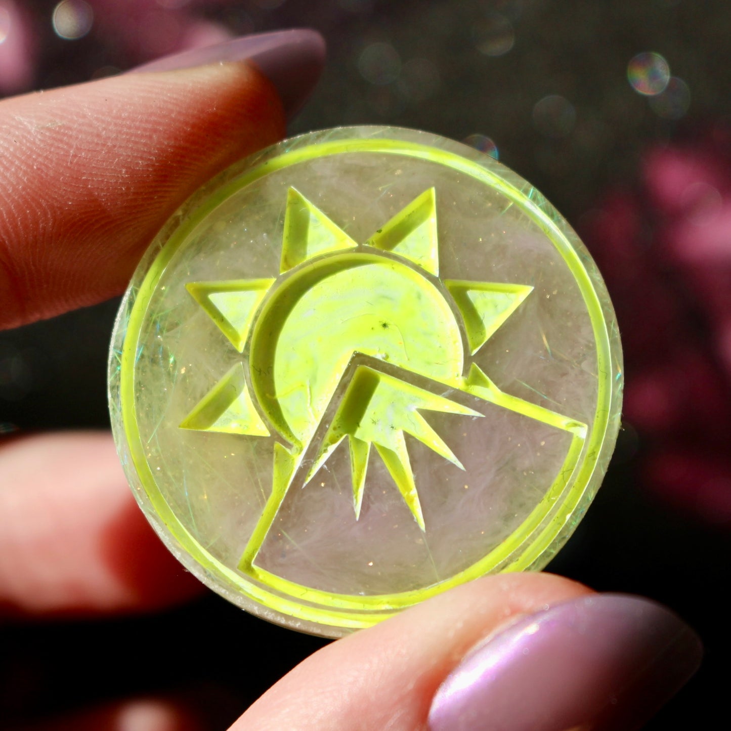 Toxic Waste - 9 Piece Dice Set