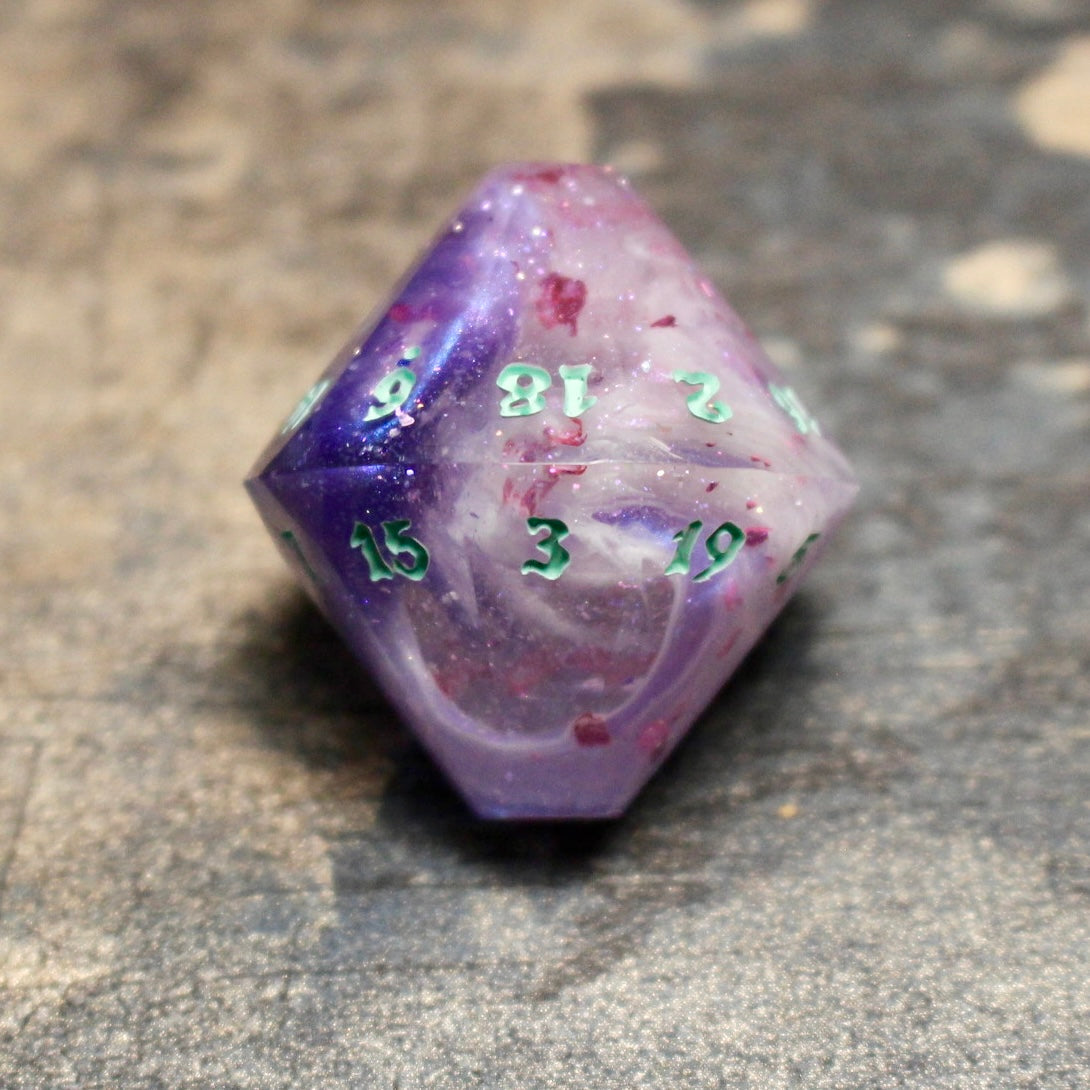Spectral Nebula - Coffin 8 Piece Dice Set