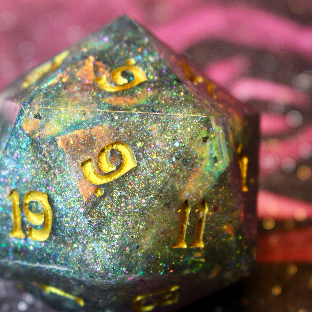 Glittering Chaos Logo Giant 50mm D20
