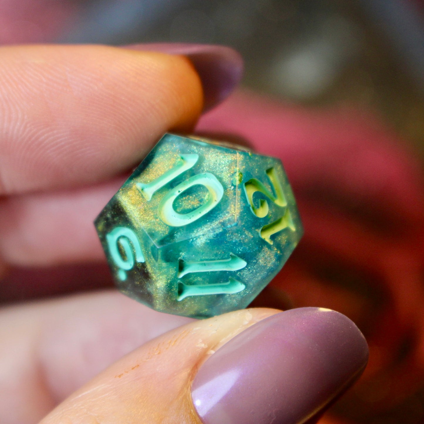 Ghostly Jewels - 7 Piece Dice Set