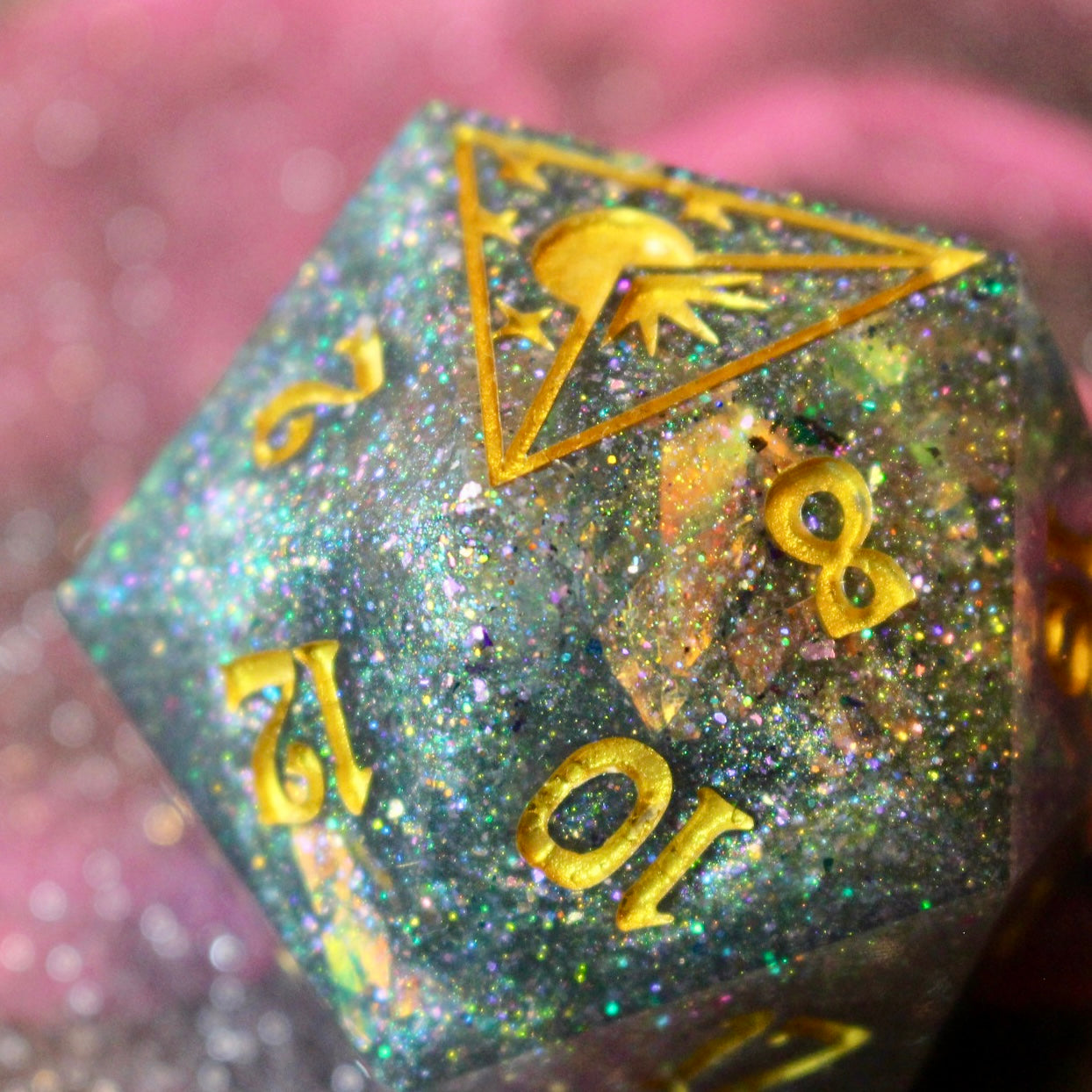 Glittering Chaos Logo Giant 50mm D20