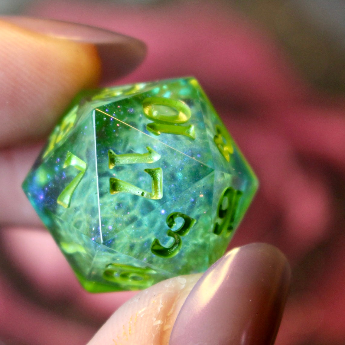 Mystic Swamp - 7 Piece Dice Set