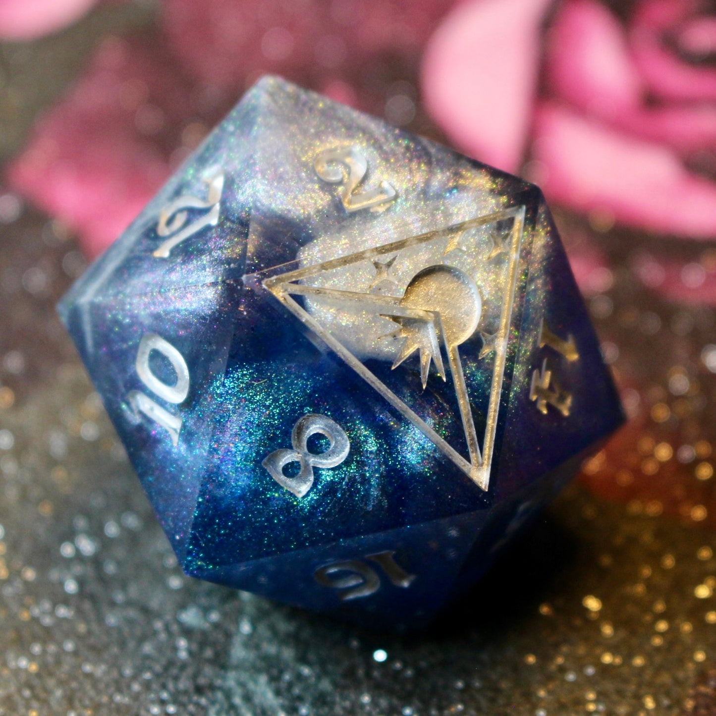 Glacial Depths Logo Giant 50mm D20