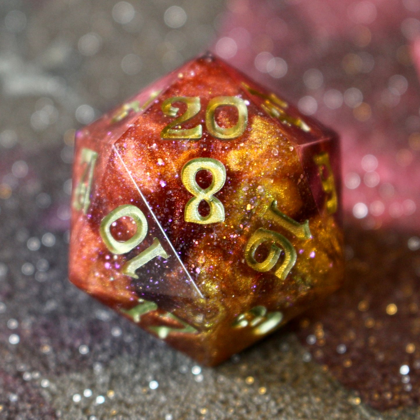 Fiery Galaxy Oversized 30mm D20